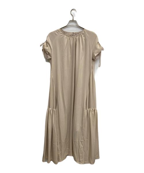 acka（エーシーケーエー）acka (エーシーケーエー) ワンピース ベージュ サイズ:2の古着・服飾アイテム
