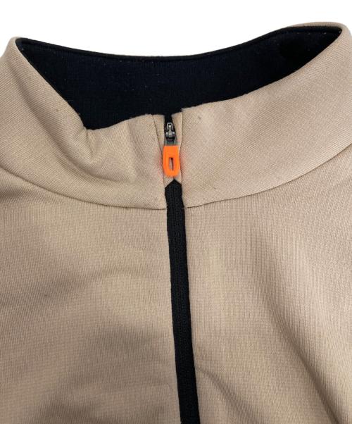 MAMMUT（マムート）MAMMUT (マムート) エナジー ミッドレイヤー ハーフ ジップ プル ベージュ サイズ:Mの古着・服飾アイテム