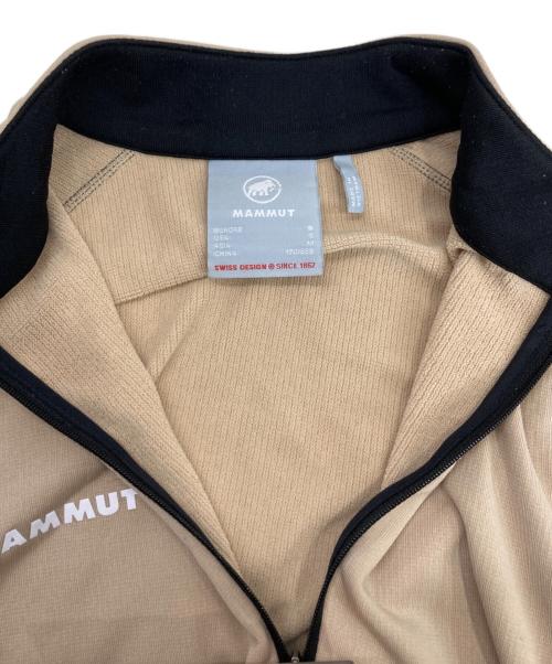 MAMMUT（マムート）MAMMUT (マムート) エナジー ミッドレイヤー ハーフ ジップ プル ベージュ サイズ:Mの古着・服飾アイテム