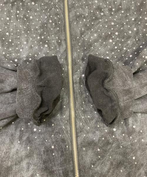 HARE（ハレ）HARE (ハレ) ジップパーカー ブラック サイズ:Fの古着・服飾アイテム