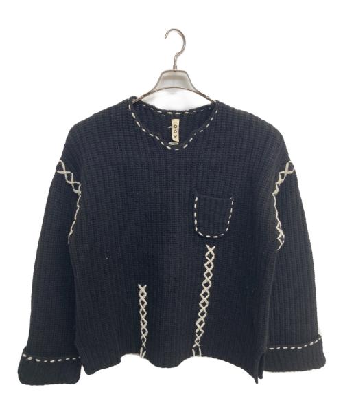 kooi（コーイ）KOOI (コーイ) ニット ブラック サイズ:1の古着・服飾アイテム