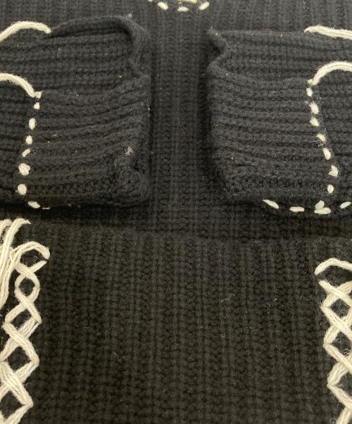 kooi（コーイ）KOOI (コーイ) ニット ブラック サイズ:1の古着・服飾アイテム