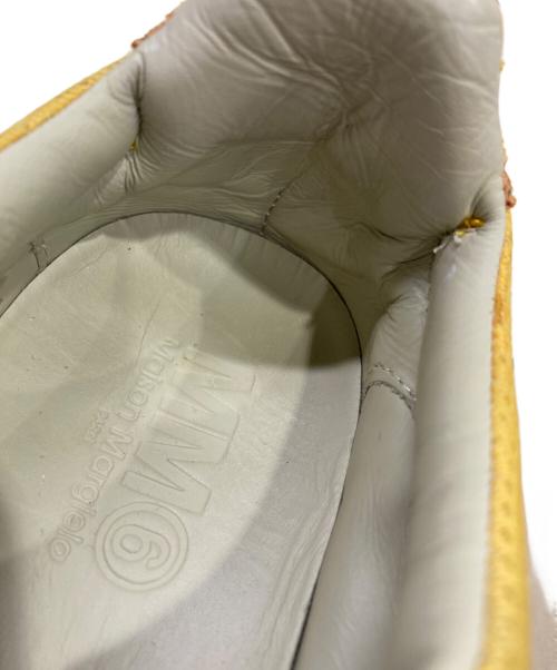 MM6 Maison Margiela（エムエムシックスメゾンマルジェラ）MM6 Maison Margiela (エムエムシックスメゾンマルジェラ) スニーカー イエロー×オレンジ サイズ:36の古着・服飾アイテム