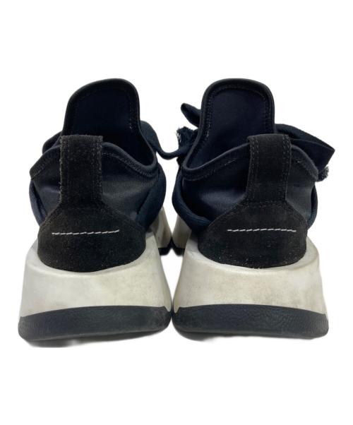 MM6 Maison Margiela（エムエムシックスメゾンマルジェラ）MM6 Maison Margiela (エムエムシックスメゾンマルジェラ) スニーカー ブラック サイズ:35の古着・服飾アイテム