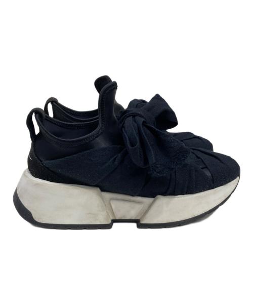 MM6 Maison Margiela（エムエムシックスメゾンマルジェラ）MM6 Maison Margiela (エムエムシックスメゾンマルジェラ) スニーカー ブラック サイズ:35の古着・服飾アイテム