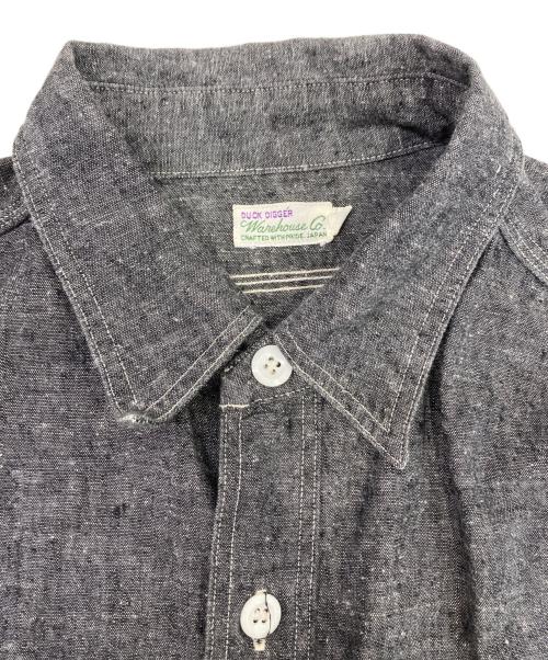 WAREHOUSE（ウエアハウス）WAREHOUSE (ウエアハウス) ワークシャツ グレー サイズ:40の古着・服飾アイテム
