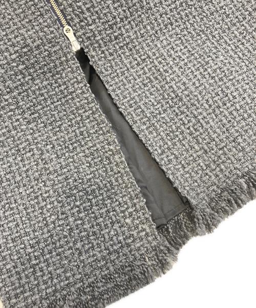 PRANK PROJECT（プランクプロジェクト）PRANK PROJECT (プランクプロジェクト) ツイードジップワンピース グレー サイズ:FREEの古着・服飾アイテム