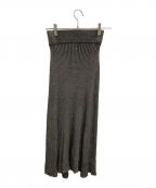 Sov.ソブ）の古着「スカート」｜ゴールド