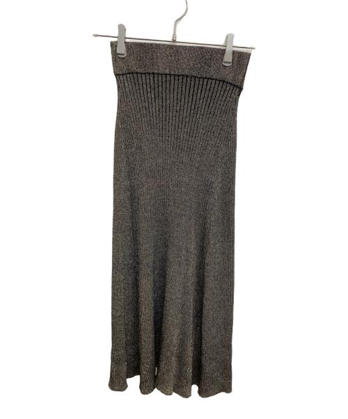 Sov.（ソブ）Sov. (ソブ) スカート ゴールド サイズ:36の古着・服飾アイテム