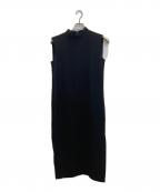 ENFOLDエンフォルド）の古着「ノースリーブワンピース」｜ブラック