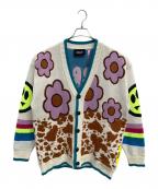 BARROWバロー）の古着「ウールカーディガン」｜ホワイト