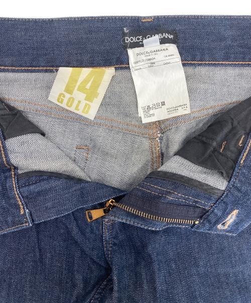 DOLCE & GABBANA（ドルチェ＆ガッバーナ）DOLCE & GABBANA (ドルチェ＆ガッバーナ) デニムパンツ インディゴ サイズ:50の古着・服飾アイテム