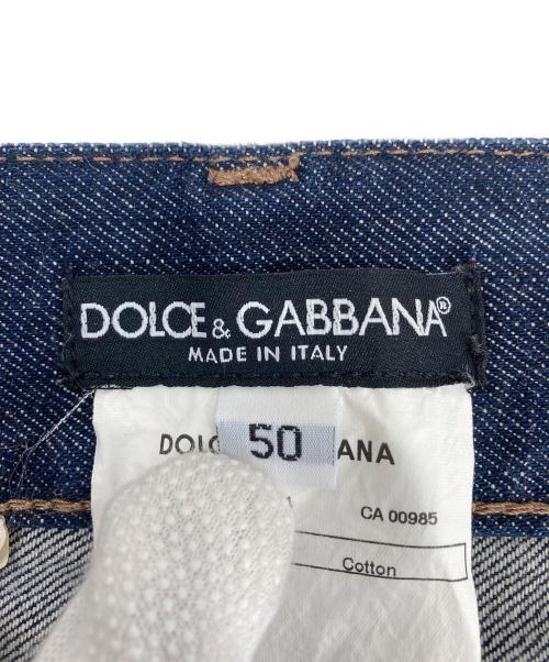 DOLCE & GABBANA（ドルチェ＆ガッバーナ）DOLCE & GABBANA (ドルチェ＆ガッバーナ) デニムパンツ インディゴ サイズ:50の古着・服飾アイテム