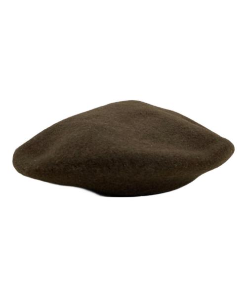 THE H.W.DOG&CO.（エイチダブリュードッグアンドコー）THE H.W.DOG&CO. (エイチダブリュードッグアンドコー) ベレー帽 カーキ サイズ:ONE SIZEの古着・服飾アイテム