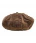 THE H.W.DOG&CO. (エイチダブリュードッグアンドコー) ベレー帽 ブラウン サイズ:38：4000円