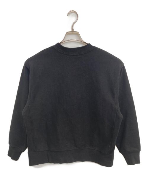 GUESS JEANS（ゲス ジーンズ）GUESS JEANS (ゲス ジーンズ) プリントスウェット ブラック サイズ:Sの古着・服飾アイテム