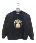 GUESS JEANS（ゲス ジーンズ）の古着「プリントスウェット」｜ブラック