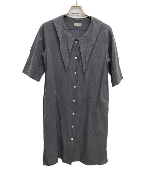 MARGARET HOWELL（マーガレットハウエル）MARGARET HOWELL (マーガレットハウエル) シルク混ワンピース グレー サイズ:Ⅰの古着・服飾アイテム