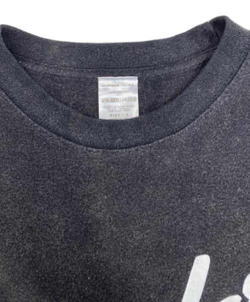 NUMBER (N)INE（ナンバーナイン）NUMBER (N)INE (ナンバーナイン) USED加工プリントTシャツ ブラック サイズ:3の古着・服飾アイテム