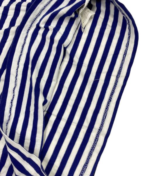 PLAY COMME des GARCONS（プレイコムデギャルソン）PLAY COMME des GARCONS (プレイ コムデギャルソン) ボーダーカットソー ブルー サイズ:Sの古着・服飾アイテム