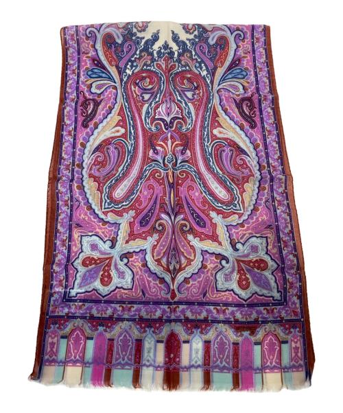 ETRO（エトロ）ETRO (エトロ) ペイズリー柄ウールストールの古着・服飾アイテム