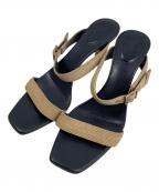 GUCCIグッチ）の古着「ヒールサンダル」｜ブラック