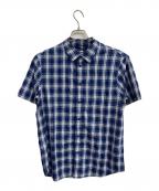 THE NORTH FACEザ ノース フェイス）の古着「ショートスリーブ ネバダシャツ」｜ブルー