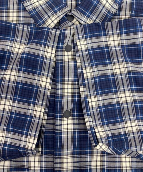 THE NORTH FACE（ザ ノース フェイス）THE NORTH FACE (ザ ノース フェイス) ショートスリーブ ネバダシャツ ブルー サイズ:Lの古着・服飾アイテム