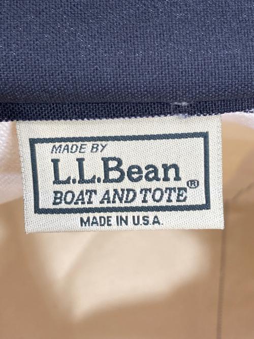 L.L.Bean（エルエルビーン）L.L.Bean (エルエルビーン) トートバッグ アイボリー×ブラックの古着・服飾アイテム