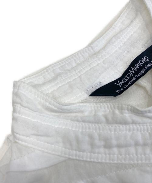 YACCO MARICARD（ヤッコマリカルド）YACCO MARICARD (ヤッコマリカルド) シャツ ホワイトの古着・服飾アイテム