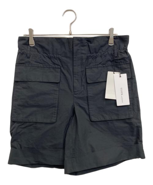 ESSEN .LAUTREAMONT（エッセン.ロートレアモン）ESSEN .LAUTREAMONT (エッセン.ロートレアモン) ハーフパンツ ブラック サイズ:38 未使用品の古着・服飾アイテム