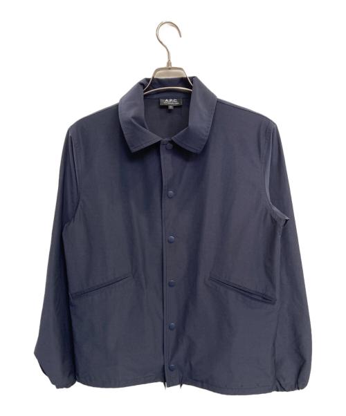 A.P.C.（アーペーセー）A.P.C. (アーペーセー) コーチジャケット ネイビー サイズ:Sの古着・服飾アイテム