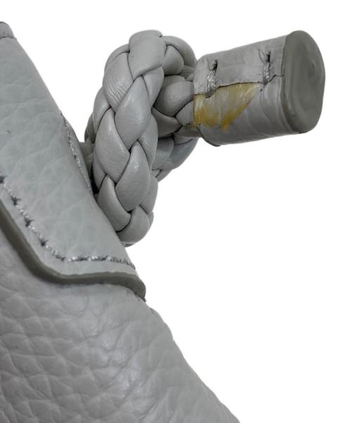 HIROFU（ヒロフ）HIROFU (ヒロフ) チェスタショルダーバッグ グレーの古着・服飾アイテム