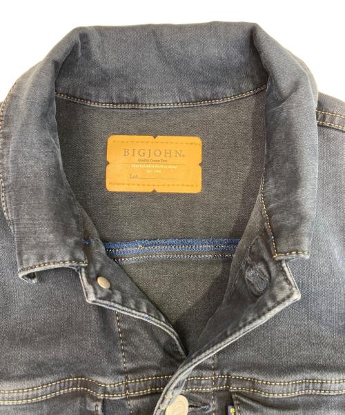 BIG JOHN（ビッグジョン）BIG JOHN (ビッグジョン) デニムジャケット ネイビー サイズ:Sの古着・服飾アイテム