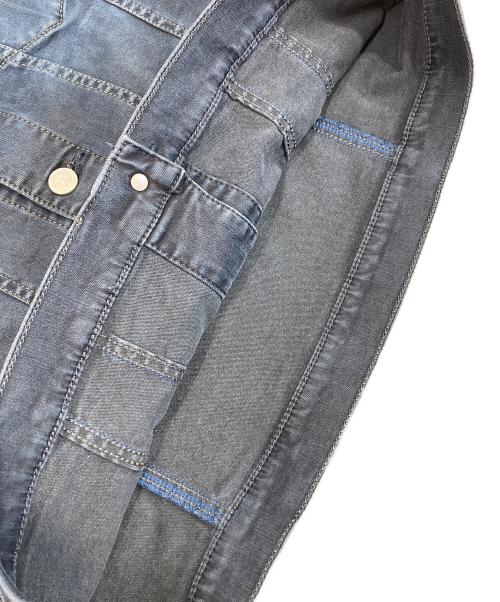 BIG JOHN（ビッグジョン）BIG JOHN (ビッグジョン) デニムジャケット ネイビー サイズ:Sの古着・服飾アイテム