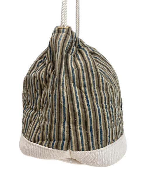 PORTER（ポーター）PORTER (ポーター) B印YOSHIDA (ビージルシヨシダ) 巾着バッグ カーキの古着・服飾アイテム