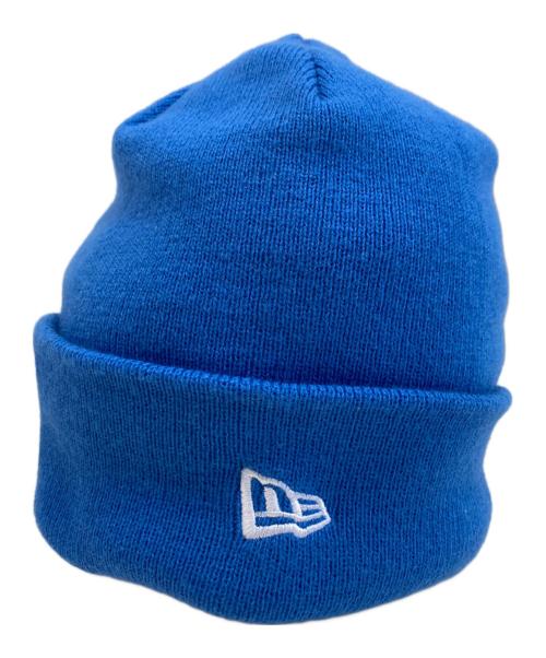 New Era（ニューエラ）New Era (ニューエラ) SUPREME (シュプリーム) S Logo Beanie ブルーの古着・服飾アイテム