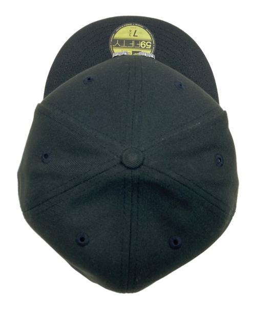 New Era（ニューエラ）New Era (ニューエラ) キャップ ブラック サイズ:7　3/4の古着・服飾アイテム