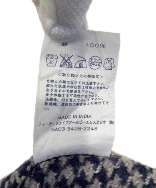 45R（フォーティファイブ・アール）45R (フォーティファイブ・アール) ワンピース ネイビーの古着・服飾アイテム