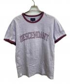 DESCENDANTディセンダント）の古着「リンガーTシャツ」｜パープル