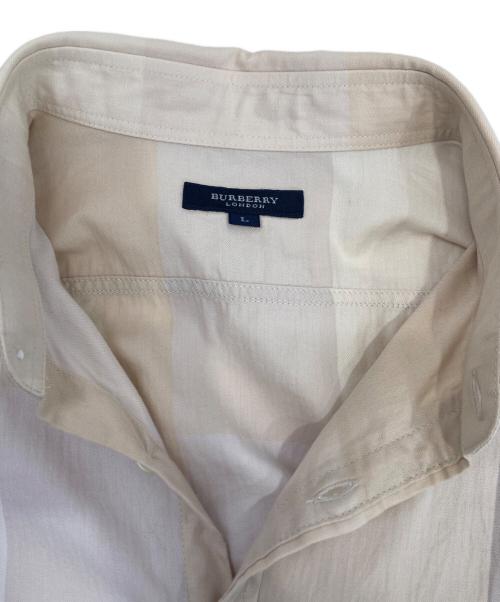 BURBERRY LONDON（バーバリーロンドン）BURBERRY LONDON (バーバリーロンドン) シャツ ベージュ サイズ:Lの古着・服飾アイテム