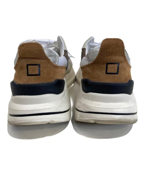 D.A.T.E.（デイト）D.A.T.E. (デイト) FUGA ホワイト×ブラウン サイズ:28の古着・服飾アイテム