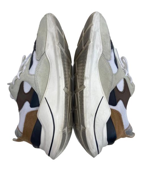 D.A.T.E.（デイト）D.A.T.E. (デイト) FUGA ホワイト×ブラウン サイズ:28の古着・服飾アイテム