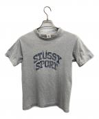 stussyステューシー）の古着「Tシャツ」｜ライトグレー