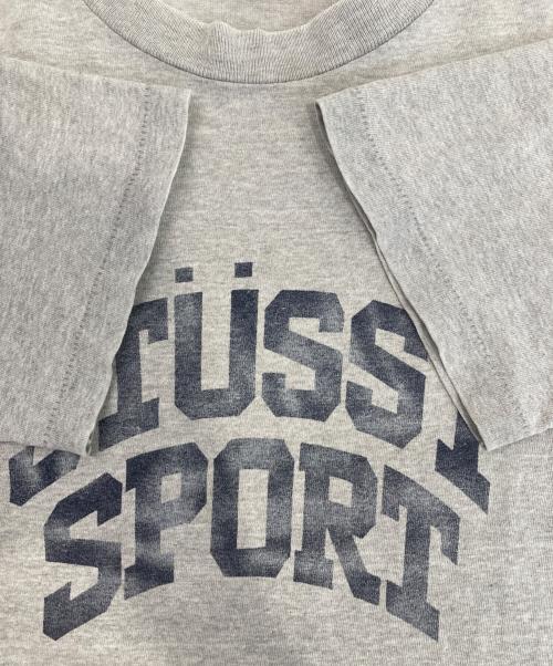 stussy（ステューシー）stussy (ステューシー) Tシャツ ライトグレー サイズ:Sの古着・服飾アイテム