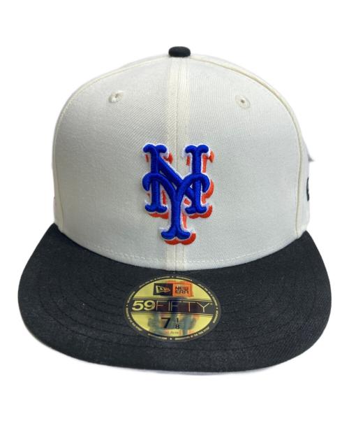 New Era（ニューエラ）New Era (ニューエラ) キャップ アイボリー サイズ:7 1/8の古着・服飾アイテム