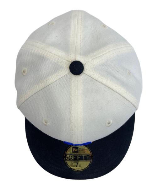 New Era（ニューエラ）New Era (ニューエラ) キャップ アイボリー サイズ:7 1/8の古着・服飾アイテム