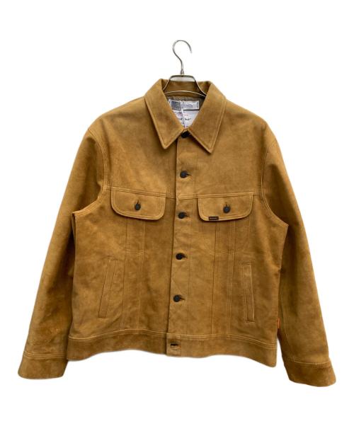 DAIRIKU（ダイリク）DAIRIKU (ダイリク) スエードジャケット ブラウン サイズ:Ｍの古着・服飾アイテム