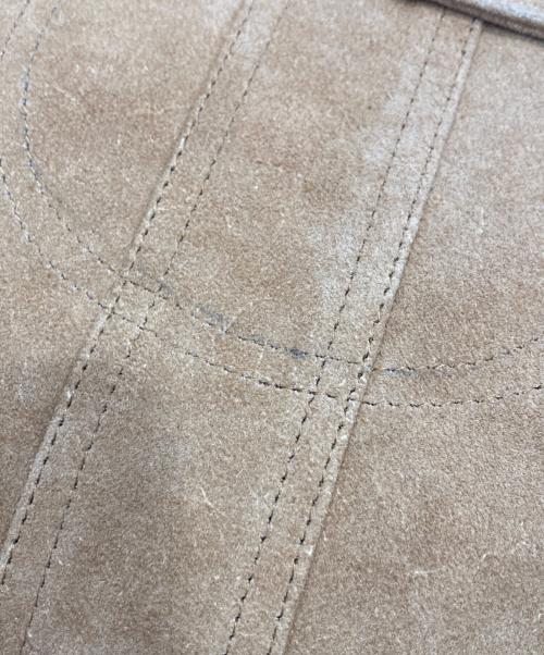 DAIRIKU（ダイリク）DAIRIKU (ダイリク) スエードジャケット ブラウン サイズ:Ｍの古着・服飾アイテム