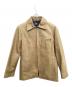 A.P.C.（アーペーセー）の古着「レザージャケット」｜カーキ